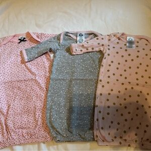 3 pc Preemie sleep gown